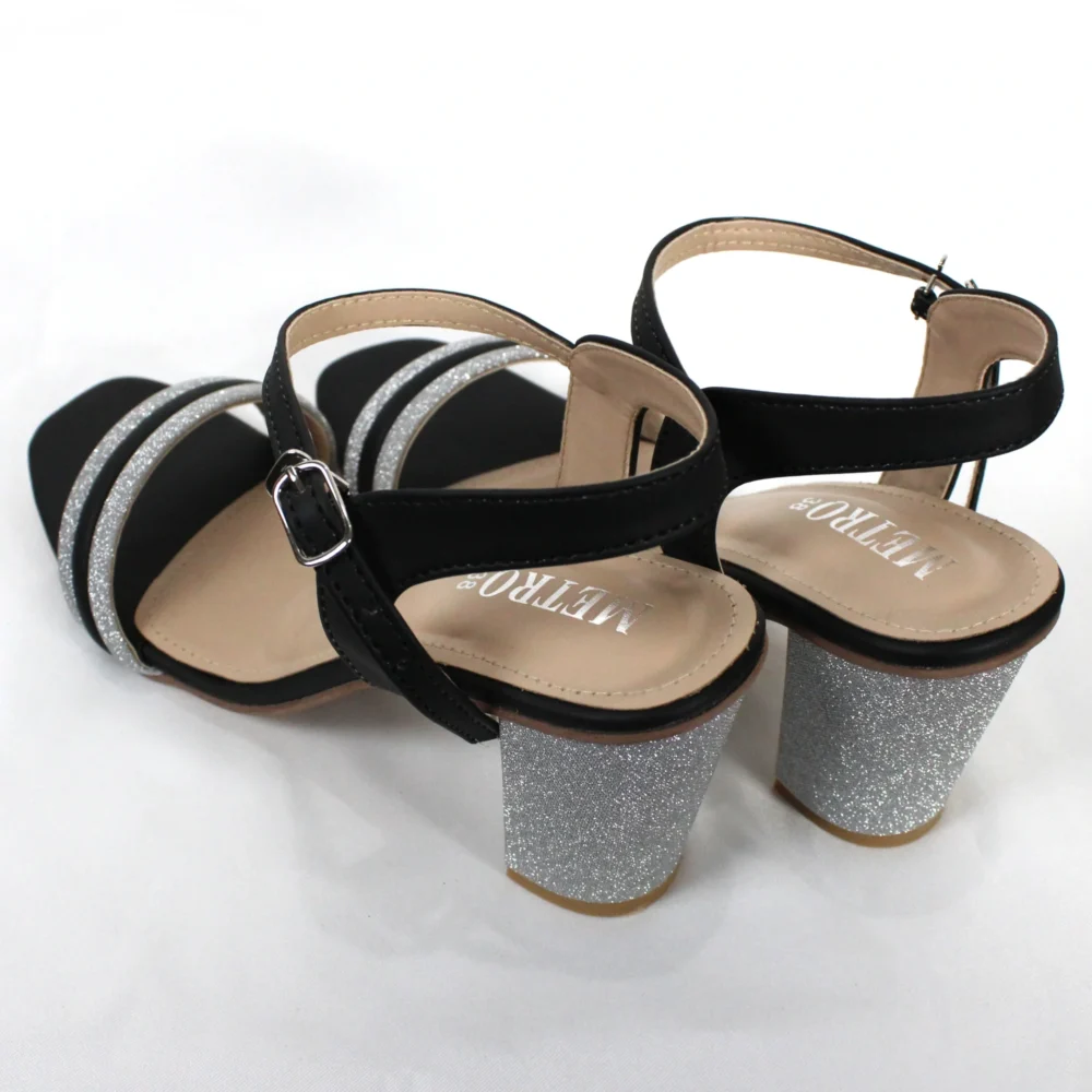 Glitter Stripe Heel Article # 25420