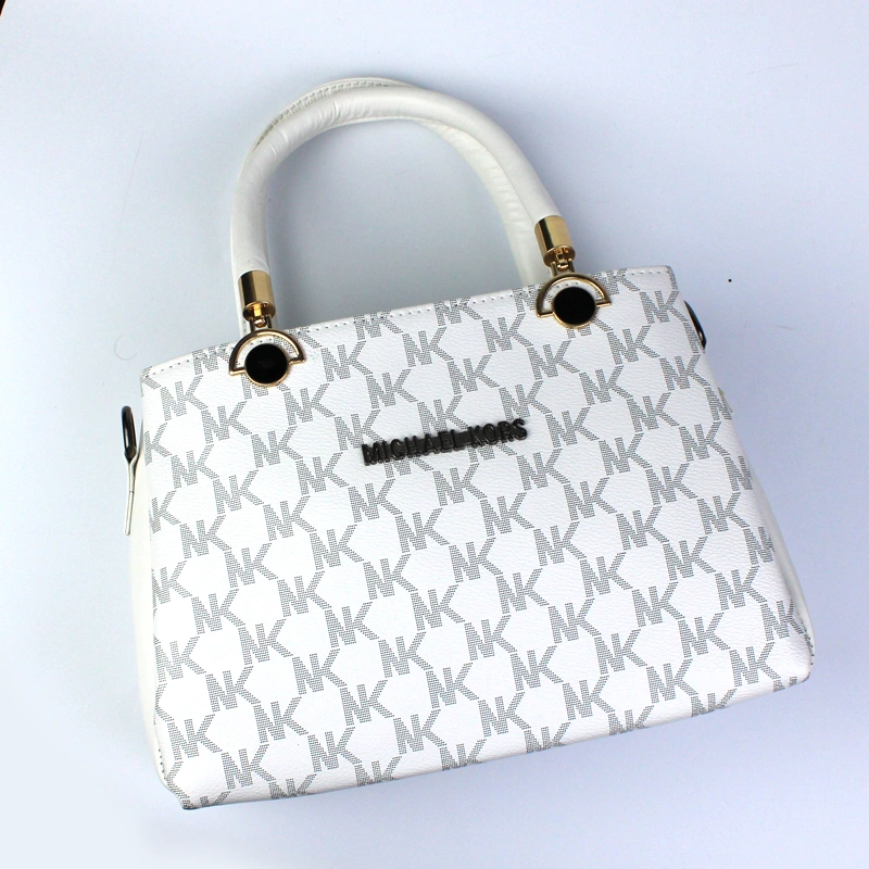 Branded LV Handbag with unique design ( white )