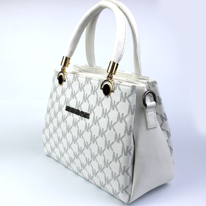 Branded LV Handbag with unique design ( white )