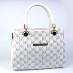 Branded LV Handbag with unique design ( white )