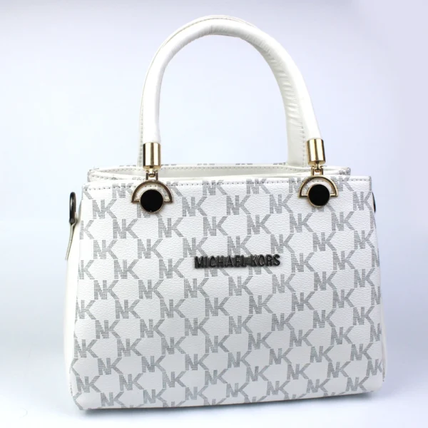 Branded LV Handbag with unique design ( white )