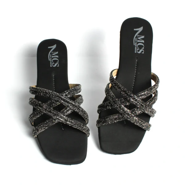 Cris Cross Net Mesh Slide