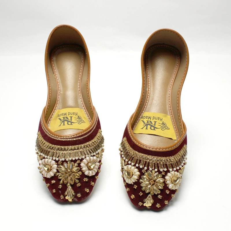 Sequins beads fancy khussa