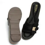 Momo Bow Wedge (Twin Color Sole)