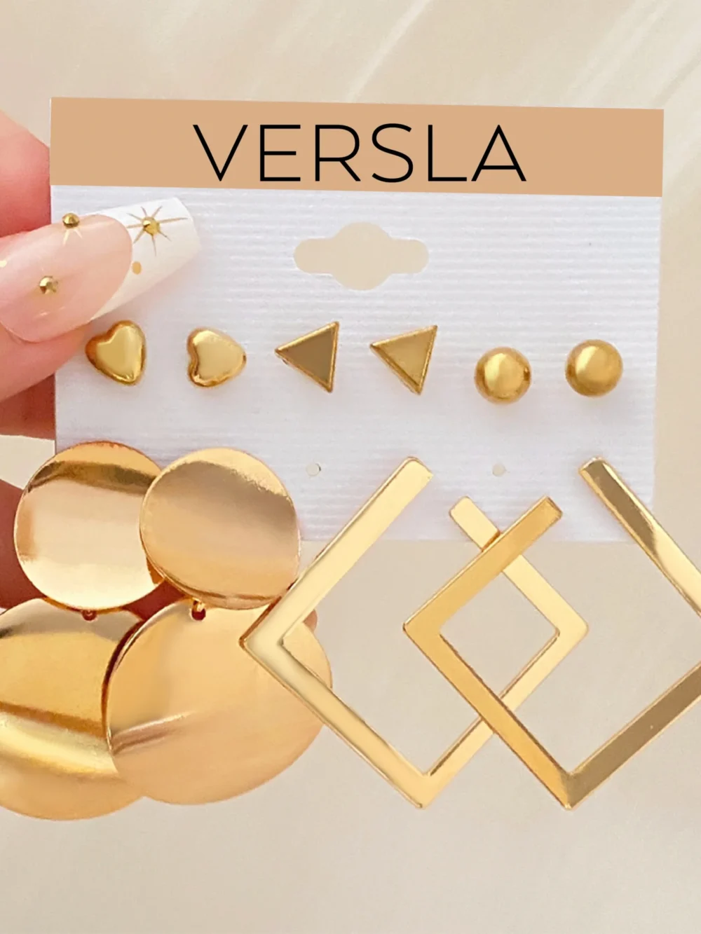 Pearl Earring Set