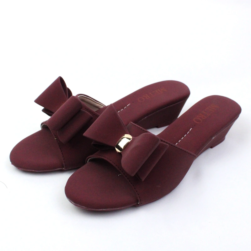 Elegant Bow Wedges ( 6 colors )
