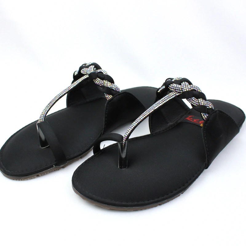 Kolhapuri With Mesh Design Slipper ( Black )