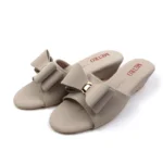 Elegant Bow Wedges ( 6 colors )