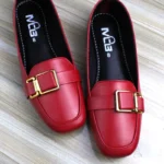 Square Buckle Loafers
