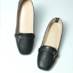 Lock Key Buckle Loafers