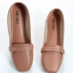 Lock Key Buckle Loafers