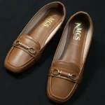 Oval Buckle Rexene Loafers