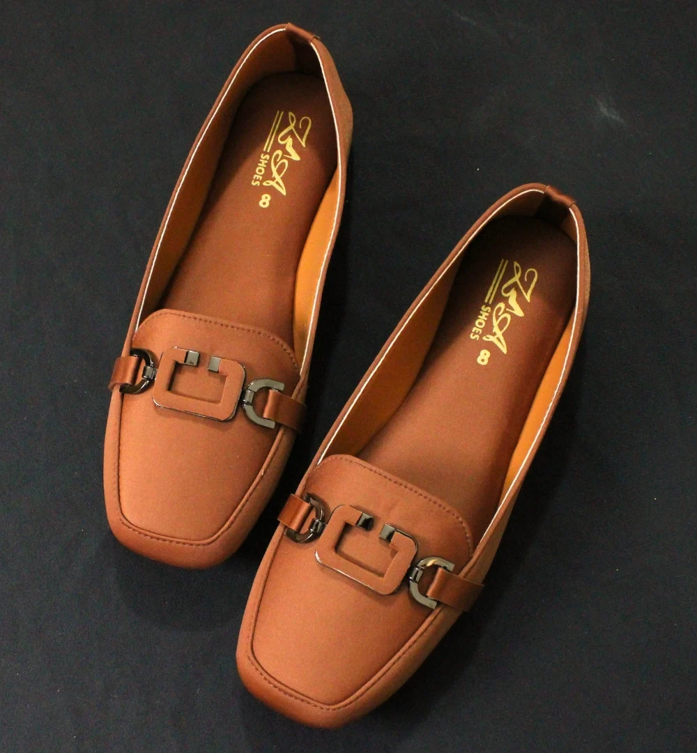 Metallic Square Fancy Loafer