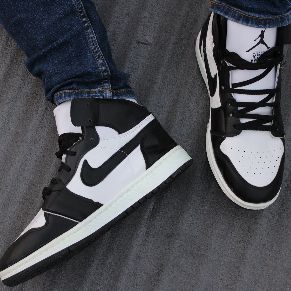 jordans black high tops