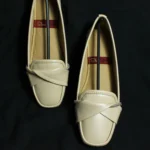 Shine Stripe Bow Loafer