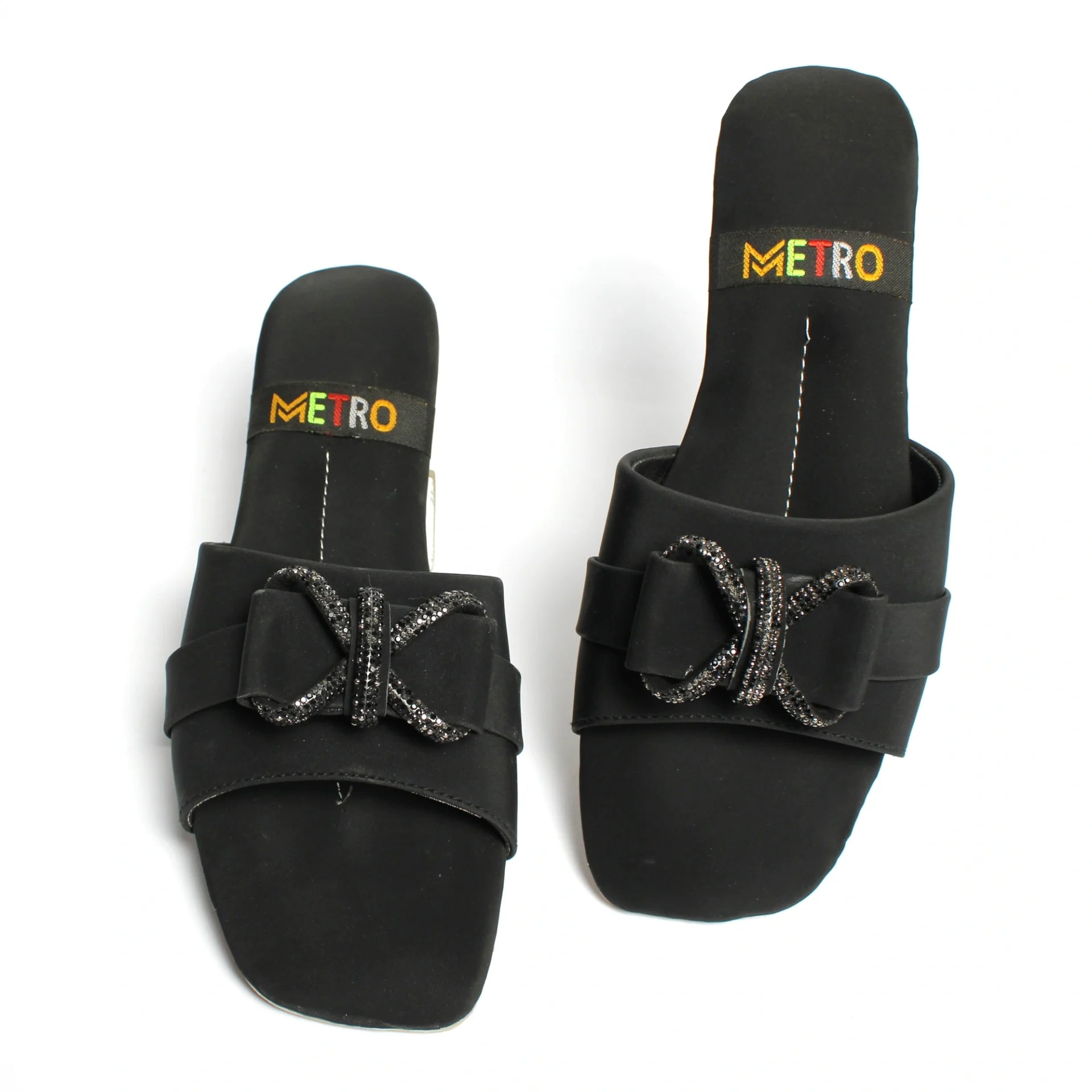 Faded Mesh Bow Slide - MOB