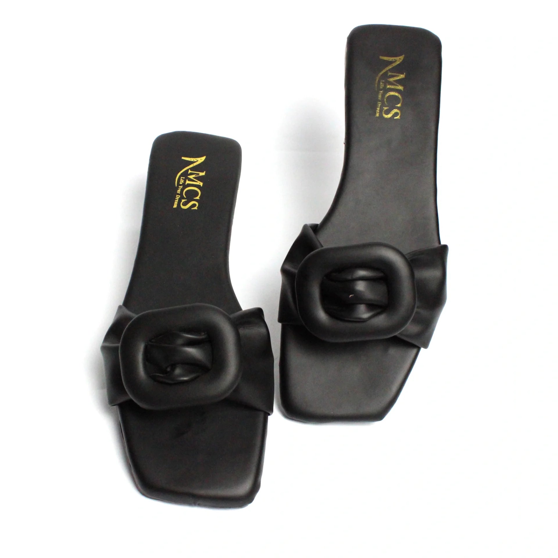 Rectangle Rexene Buckle Slide - MOB