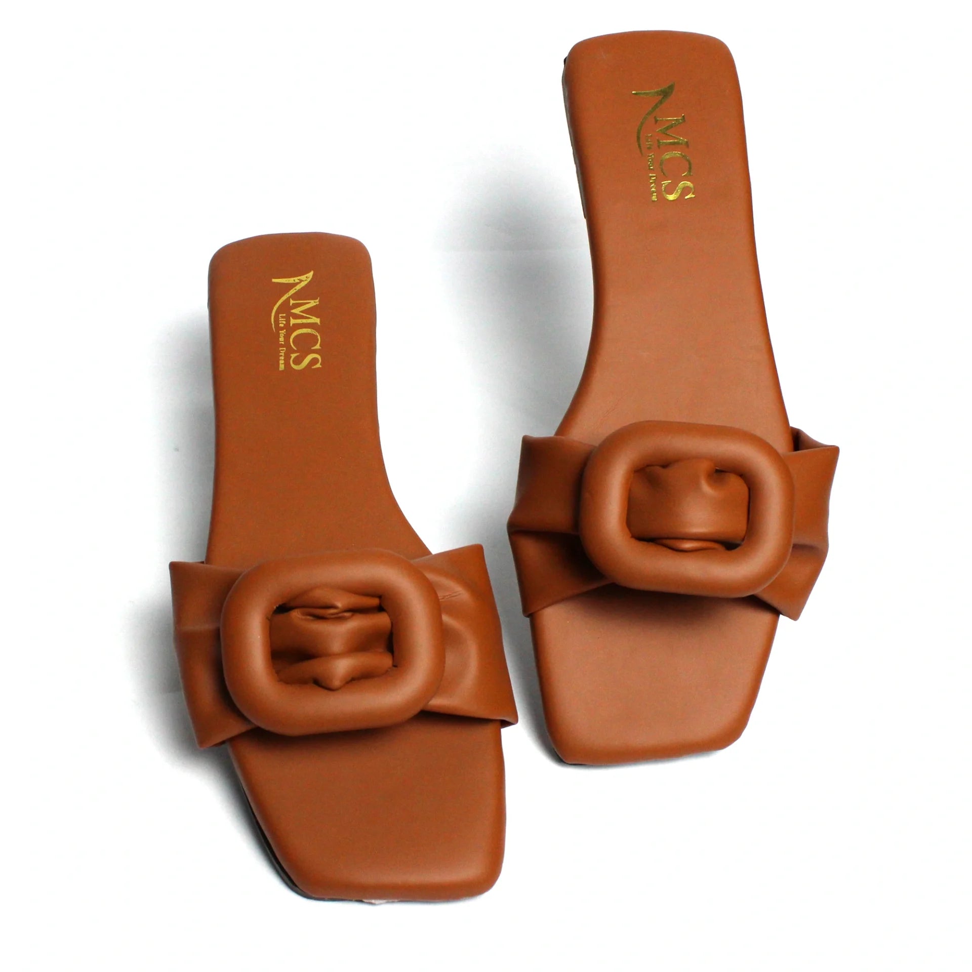 Rectangle Rexene Buckle Slide - MOB