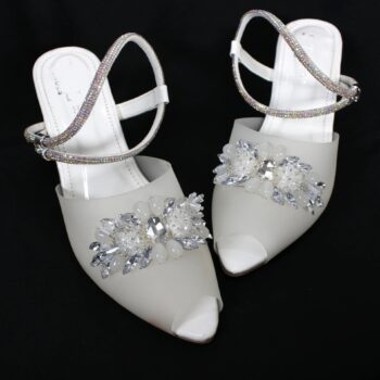 Glass Broche Heel - MOB 