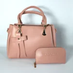 2 Piece Pink Handbag