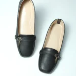 Lock Key Buckle Loafers