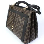 Twin Tone LV Handbag Black