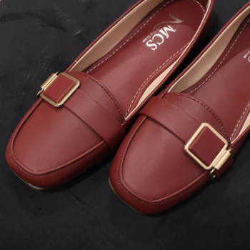 Square Buckle Loafers