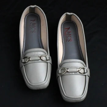 Oval Buckle Rexene Loafers