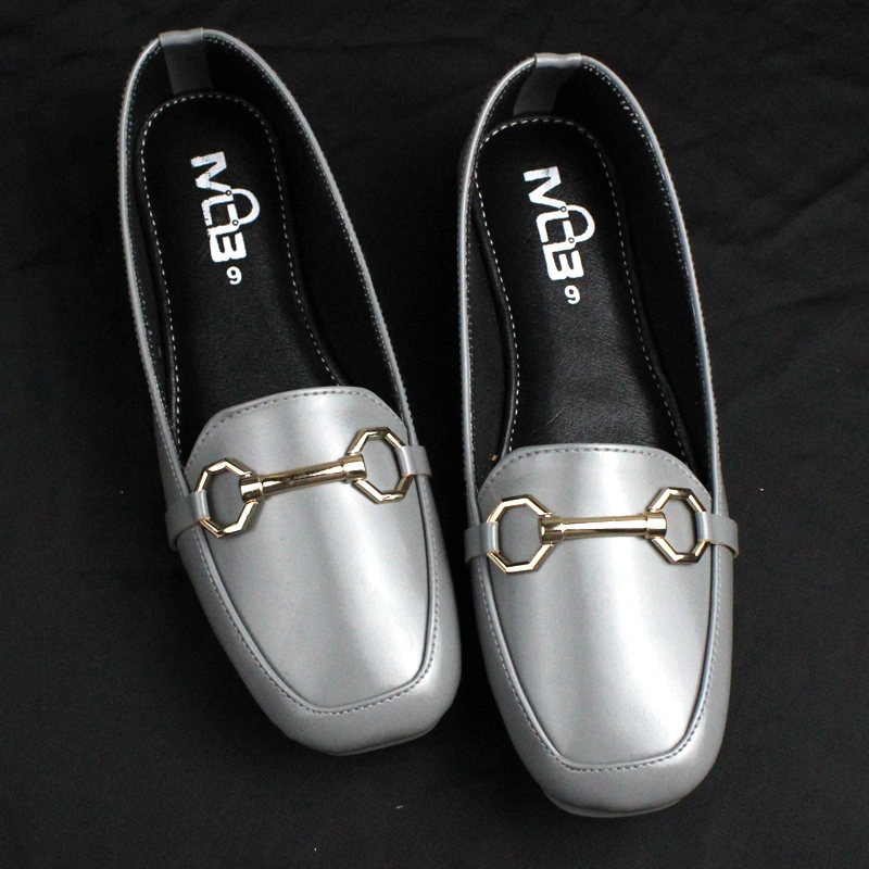 Penta Ladies Loafer Pale Grey 1