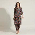 Premium Digital Printed 2-Piece Khaddar Suit