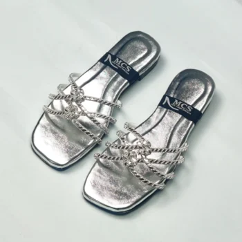 Stylish Rhinestone Ladies Slippers – Fancy Flats for Women