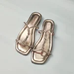 Elegant Braided Strap Ladies Slippers – Stylish Flats for Women